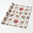 Search for floral watercolor wrapping paper Autumn