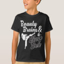 Search for beauty and brains tshirts Taekwondo
