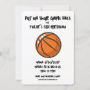 Search for athletic game invitations Slam dunk