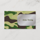 Search for dog tag business cards Camo