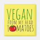 Search for funny vegan magnets Fruit