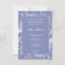 Search for periwinkle bridal shower invitations Modern