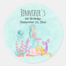 Search for beautiful mermaid stickers Underwater
