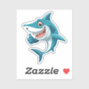 Search for shark attack stickers Fish