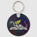 Search for sci fi round key rings Robot