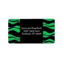 Search for purple green return address labels Stripes