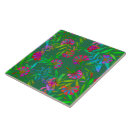 Search for dark green tiles Floral