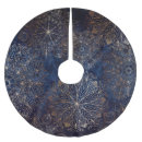 Search for blue and gold tree skirts Mandala