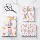 Search for mermaid christmas wrapping paper Cute
