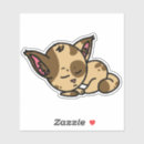 Search for sleeping cartoon stickers Cat