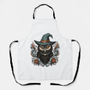 Search for vintage owl aprons Halloween
