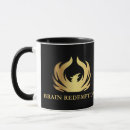 Search for gold logo mugs Black