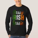 Search for irish lassie tshirts Shamrock