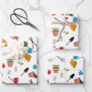 Search for gardener wrapping paper Watering can