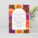 Search for backyard engagement party invitations Red