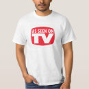 Search for as seen on tv tshirts Fame