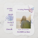 Search for butterfly memorial service invitations Sympathy