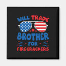 Search for firecracker magnets Stars and stripes
