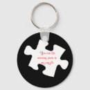 Search for jigsaw key rings Missing piece
