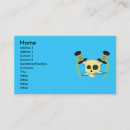 Search for pirate business cards Skulls