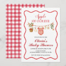 Search for a is for apple invitations For her