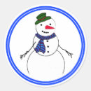 Search for cartoon snowman stickers Snowmen