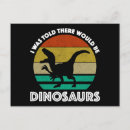 Search for dinosaur lover postcards Paleontology