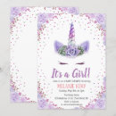 Search for floral unicorn invitations Watercolor