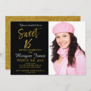 Search for foil birthday invitations Gold