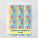 Search for macaw birthday invitations For kids
