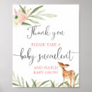 Search for succulent signs Girl baby shower