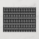 Search for initials b postcards Elegant