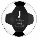 Search for monogram soccer balls Black and white