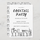Search for drinking party invitations Modern