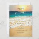 Search for ocean water wedding invitations Sunset