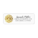 Search for everyday return address labels Floral