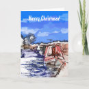 Search for boat christmas cards Vintage