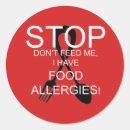 Search for allergy labels Red