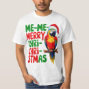 Search for christmas parrot tshirts Santa