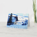 Search for vintage farm christmas cards Snow