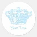 Search for blue prince baby shower stickers Princess