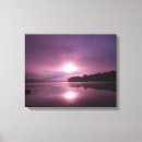 Search for pink sky canvas prints Trees