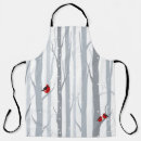 Search for winter aprons Illustration