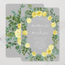 Search for yellow and grey wedding invitations Garden