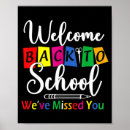 Search for back to school welcome posters Fun