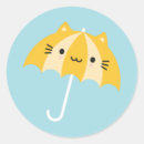 Search for cat with umbrella stickers Cats