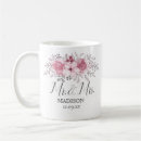 Search for watercolor wedding mugs Bridal shower