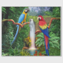 Search for macaw wrap wrapping paper Jungle
