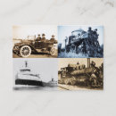 Search for classic car business cards Transportation