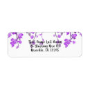 Search for orchid flower return address labels Flowers